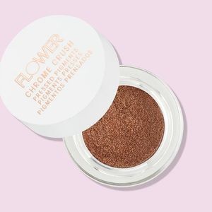 🆕FLOWER BEAUTY: Chrome Crush Pressed Pigments Eye Shadow- Topaz FULL SIZE